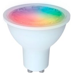 Lâmpada Inteligente GU10 5W LED RGB Wi-Fi Energeeks EG-BWGU105W001