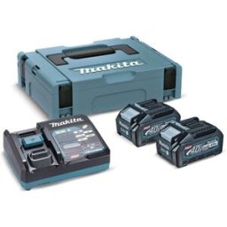 Makita Kit Fonte Alimentação 40V XGT 2 x 8AH + DC40RB (MAKPAC)
