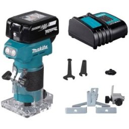Tupia de Cantos 6mm 18V 3Ah Makita DRT52SF