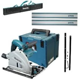 Kit Serra Incisão Makita 1300W + 2 Guias Carril 1,40MT + Mala SP6000JKIT1