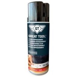 Spray Cola Reposicionável 400ml Great Tool QUCO4006R