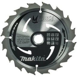 Makita Disco Serra Circular M-Force T.C.T 165x20mm 16T B-31930