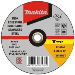 Disco De Corte 230mm Para Inox 10pcs Makita P-53067