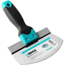 Espátula Curva em Aço Inoxidável 165mm BIHUI PTK165