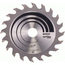 Disco P/Serra Circular 130x20mm Optiline Wood Bosch 2608640582