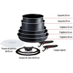 FRIGIDEIRA TEFAL INGENIO SO LIGHT INDUÇÃO 22CM - L7230303