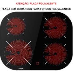 PLACA ENCASTRAR TEKA - TCC 64000 PLV BK