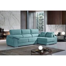 Sofá Chaise Longue ZAIRE Sofás Material/Cor Tecido: Tecido Queens Cor Green