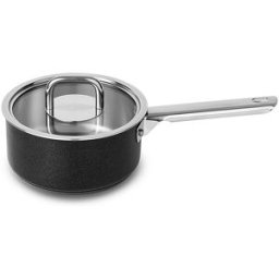 CAÇAROLA SILAMPOS C/CABO 16 COMFORT GLASS BLACK