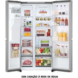 FRIGORÍFICO SIDE BY SIDE LG - GSLE 81 PYBD
