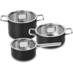 CONJUNTO 3 PEÇAS SILAMPOS COMFORT GLASS BLACK