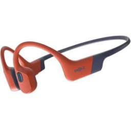 Shokz Auriculares Desportivos Bluetooth de Condução Óssea para Natação OpenSwim Pro MP3 32GB - Vermelho