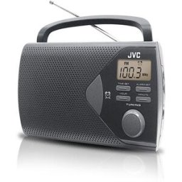 Rádio Portátil JVC RA-F18B - Cinzento