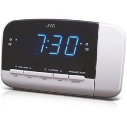 Rádio Relógio JVC RA-F230W