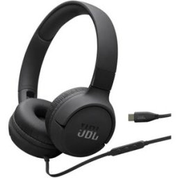 Auscultadores com Fio USB-C JBL Tune 520C - Preto