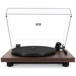 Gira Discos Bluetooth JVC AL-F64T - Madeira