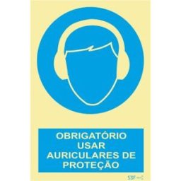Sinais de Obrigação - Alumínio (0.8mm espessura) 300x400mm