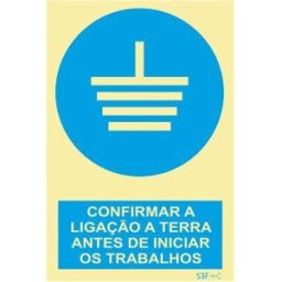 Sinais de Obrigação - Vinil 150x200mm