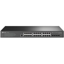Switch JetStream 24 Portas Gigabit Managed + 4 Portas SFP - TP-LINK