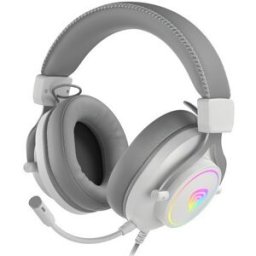 Auscultadores Headset Gaming Neon 750 RGB c/ Microfone (Branco) - GENESIS
