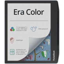E-Book 7" Era Color 32GB Wi-Fi (Preto/Azul Claro) - POCKETBOOK