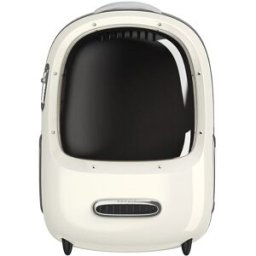 Mochila de Transporte Breezy 2 p/ Animais de Estimação (Branco Creme) - PETKIT