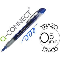 Marcador Q-Connect Roller Ball Azul 0,7 mm