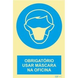 Sinais de Obrigação - Alumínio (0.8mm espessura) 300x400mm
