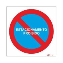 Sinais de Parque de Estacionamento - Alumínio (0.8mm espessura) 600x600mm