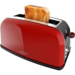Torradeira Toastin´ Time Lite 850W (Vermelho/Inox) - CECOTEC