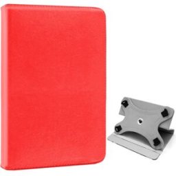 Capa Ebook / Tablet Universal 9.7 - 11 poleg. Couro Sintético Vermelho (Quadrado) - COOL