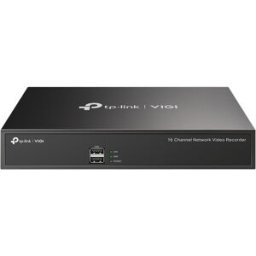 Gravador NVR VIGI NVR1016H 16 Canais Non-PoE 1HDD H265+ (Preto) - TP-LINK