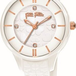 Relógio Analógico WF15P027ZSW 28MM (Branco) - FOLLI FOLLIE