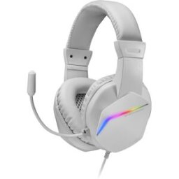 MARS-GAMING Auscultadores Headset MH 122 RGB (Branco) - MARS GAMING