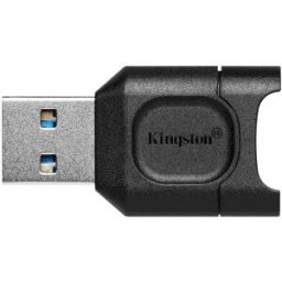 Leitor de Cartões MobileLite Plus microSD Reader USB 3.2 Gen 1 (Preto) - KINGSTON
