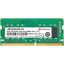 Memória RAM JetRam 8GB (1x 8GB) DDR4 3200 MHz - TRANSCEND