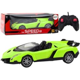 Carro Desportivo Telecomando R/C 1:18 (Verde)