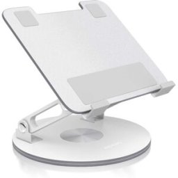 Suporte de Mesa Ajustável p/ Portátil/Tablet 7-13" (Prateado) - AISENS