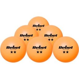 Bola de Ping-Pong (6 Peças) - REBEL ACTIVE