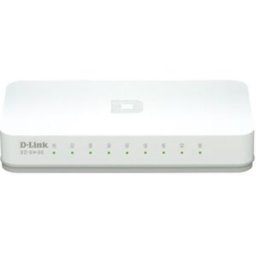 Switch de Rede Não-Gerido Fast Ethernet 100 Mbit/s Branco (8 Portas) - D-LINK