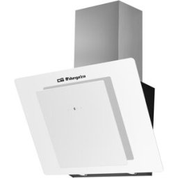 Chaminé Decorativa em Vidro (210W) DS 75190 Branco - ORBEGOZO
