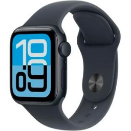 Apple Watch SE 3 GPS 40mm Alumínio Meia-noite c/ Bracelete Desportiva Meia-noite S/M