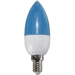 Lampada LED E14 220V 2W 120Lm - Azul
