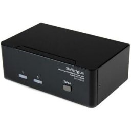 Switch SV231DD2DUA KVM DVI-I Preto (2048x1536) - STARTECH