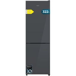 Frigorífico Combinado Bolero CoolMarket Combi 322i 322L No Frost (Grey Glass) - CECOTEC