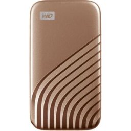 Disco Externo 2TB USB 3.2 My Passport (Dourado) - WESTERN DIGITAL