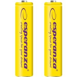 Blister 2x Pilhas Recarregáveis Ni-MH AAA 1000mAh - ESPERANZA