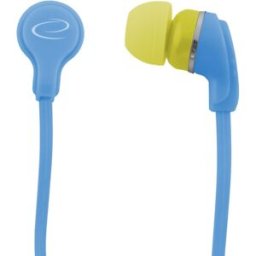 Auriculares Neon c/ Fios Stereo (Turquesa) - ESPERANZA