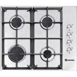 Placa a Gás Butano/Propano MG 3641 FF X 60cm 4 Zonas (Inox) - MEIRELES
