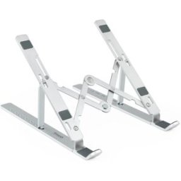 Suporte de Elevação p/ Monitor/Tablets/Livros (Prateado) - TooQ